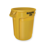 Rubbermaid  BRUTE Container - 32 Gallon, Yellow